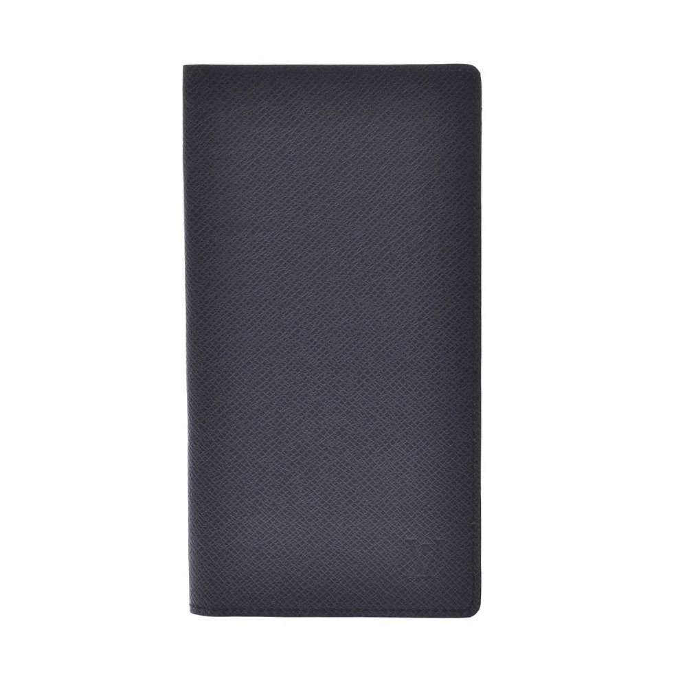 LOUIS VUITTON Taiga Portefeuille Long Ardoise Leather Wallet